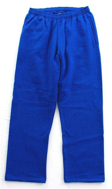 royal blue adidas sweatpants.